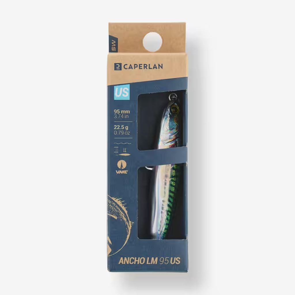 ANCHO LM 95 US Mackerel Green Hard Sea Fishing Lure