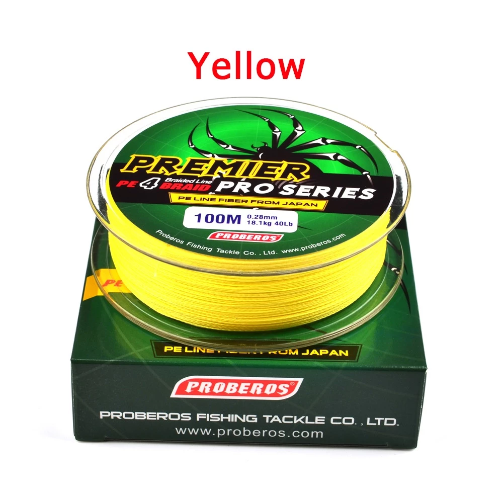 100m 4-Strand Super Strong Braided Fishing Line